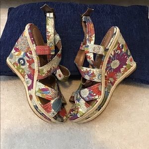Boho Style Wedge Sandals